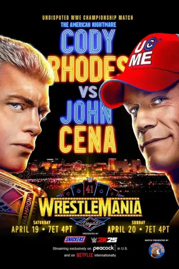 Постер до фільму "WrestleMania 41: Sunday" #621852