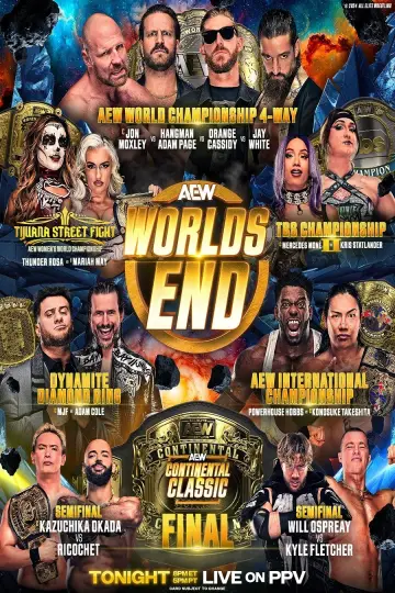 Постер до фильму"AEW Worlds End 2024" #738382