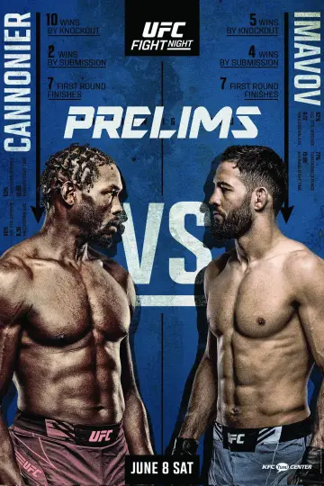 Постер до фильму"UFC on ESPN 57: Cannonier vs. Imavov" #1122419