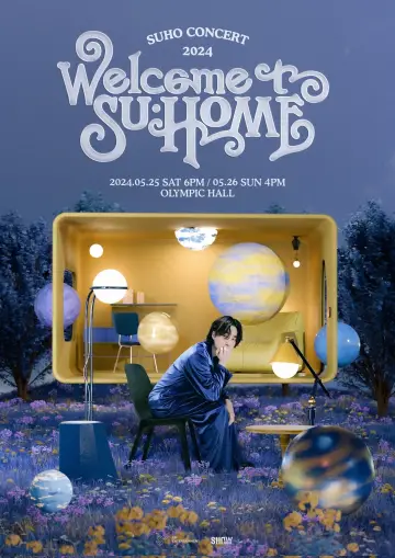 Suho Concert 2024 'Welcome to SU:HOME' постер
