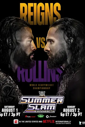 Постер до фильму"WWE SummerSlam 2026: Sunday - Countdown" #1203795