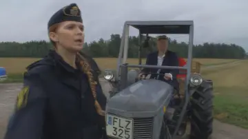 Blåbärskriget постер