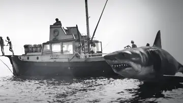 Задник до фильму"Jaws @ 50: The Definitive Inside Story" #680222