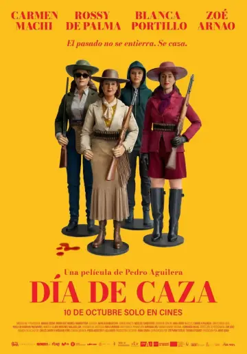 Día de caza постер
