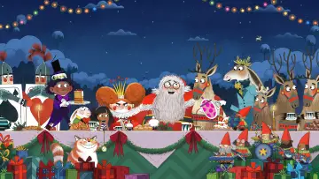 Задник до фильму"The Night Before Christmas in Wonderland" #704890