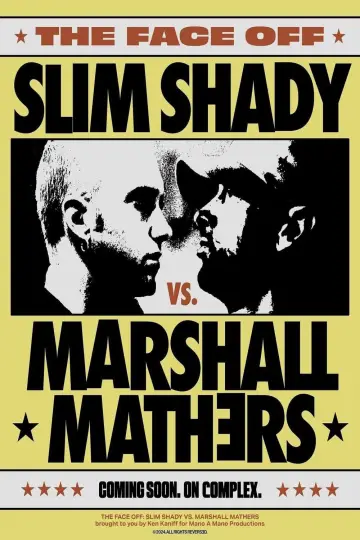 Slim Shady vs. Marshall Mathers: THE FACE-OFF постер