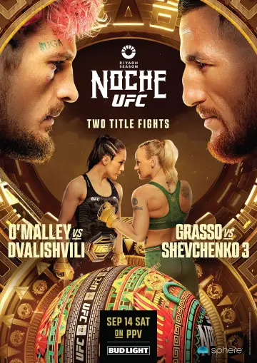 UFC 306: O'Malley vs. Dvalishvili постер