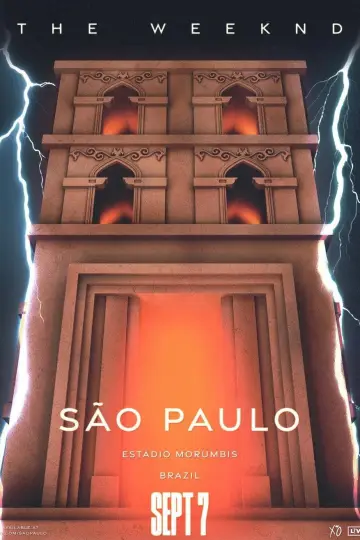 Постер до фільму "The Weeknd: Ao Vivo em São Paulo" #982342