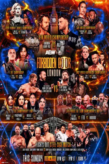 Постер до фильму"AEW x NJPW: Forbidden Door 2025" #671458