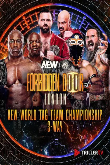 Постер до фильму"AEW x NJPW: Forbidden Door 2025" #671468