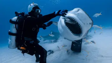 Задник до фильму"Tiger Shark Beach" #920317