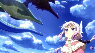 Задник до фильму"小林さんちのメイドラゴン さみしがりやの竜" #967361