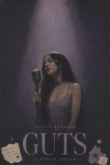 Постер до фільму "Олівія Родріґо: Світове турне GUTS" #1583432