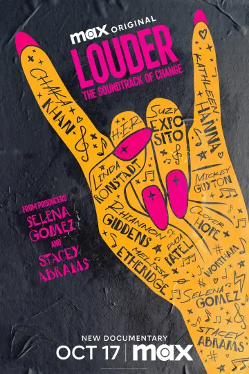 Постер до фільму "LOUDER: The Soundtrack of Change" #1530643