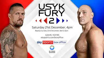 Задник до фильму"Oleksandr Usyk vs. Tyson Fury II" #1183937