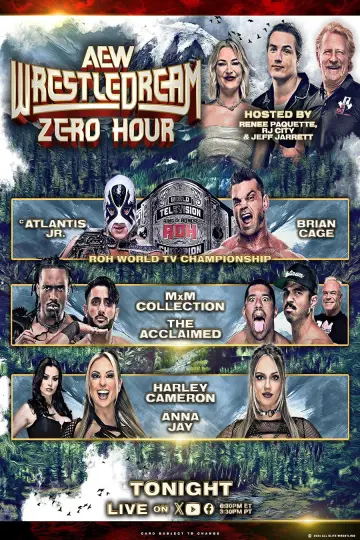 Постер до фільму "AEW WrestleDream 2024: Zero Hour" #1159445