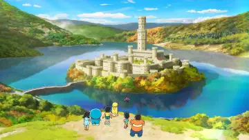 Задник до фильму"映画ドラえもん のび太の絵世界物語" #600323