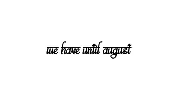 Задник до фильму"We Have Until August" #558563