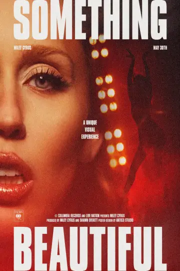 Постер до фильму"Miley Cyrus: Something Beautiful" #713943
