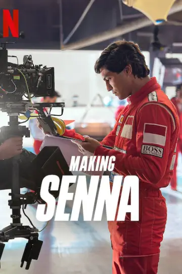 Senna por trás das cameras постер