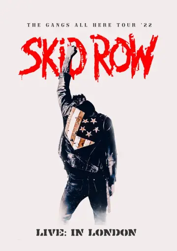 Skid Row - Live in London 2024 постер