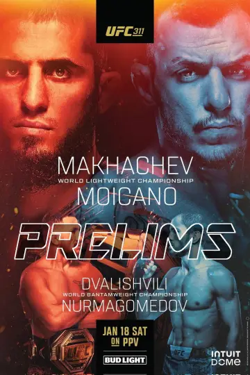 Постер до фільму "UFC 311: Makhachev vs. Moicano" #1293873