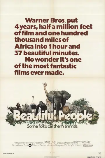Постер до фильму"Animals Are Beautiful People" #1175247