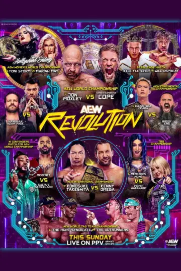 Постер до фільму "AEW Revolution 2025" #1433698