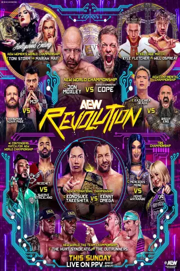 Постер до фільму "AEW Revolution 2025" #1433700