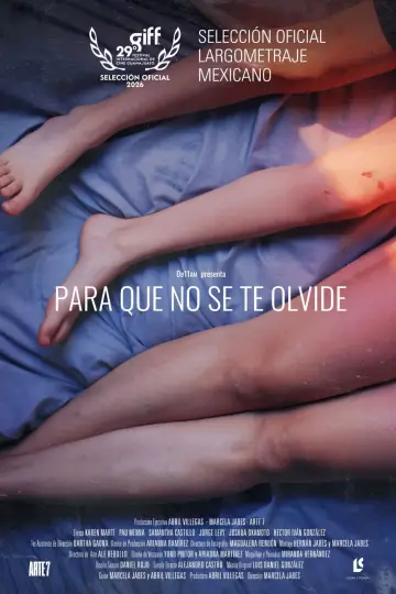 Постер до фильму"Para que no se te olvide" #1187309