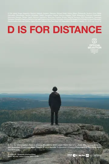 Постер до фільму "D Is for Distance" #770059