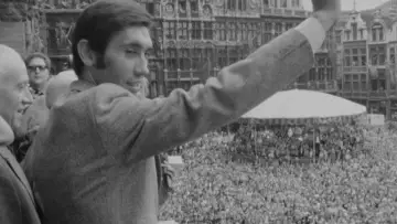 Задник до фильму"Eddy Merckx, dans la roue d
