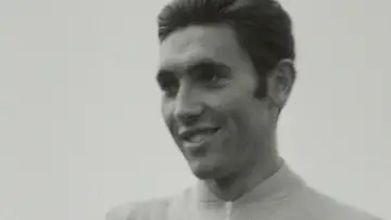 Задник до фильму"Eddy Merckx, dans la roue d