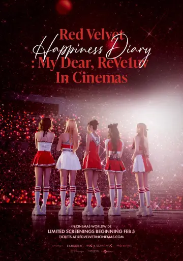 Постер до фільму "레드벨벳 해피니스 다이어리 : 마이 디어, 레베럽 인 시네마" #1712332