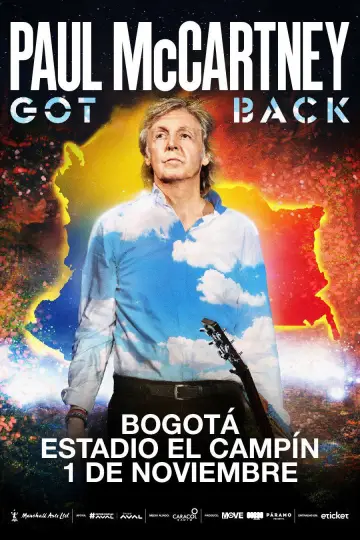 Paul McCartney: Got Back – Live in Bogotá at Estadio El Campín постер