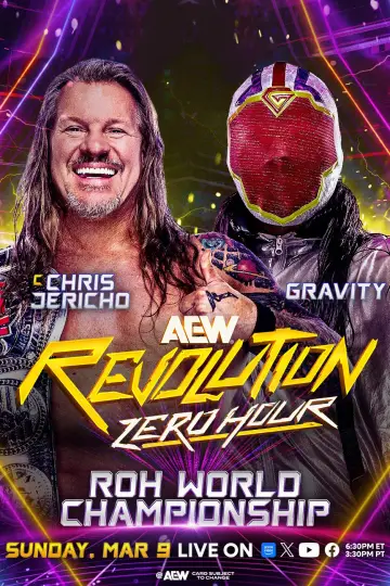 AEW Revolution 2025: Zero Hour постер