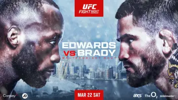Задник до фильму"UFC Fight Night 255: Edwards vs. Brady" #1152836