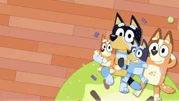 Задник до фільму "Bluey
