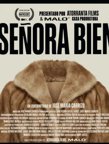 Señora bien постер