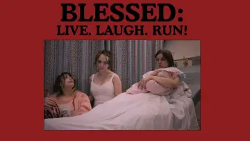 Задник до фильму"Blessed: Live, Laugh,Run!" #540978