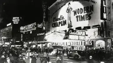 Задник до фильму"Chaplin et Les temps modernes, La voie du silence" #719634