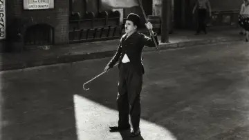 Chaplin et Les temps modernes, La voie du silence
