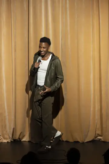 Постер до фильму"Jerrod Carmichael: Don