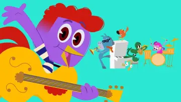 Задник до фильму"Acoustic Rooster and His Barnyard Band" #1184967