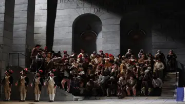 Задник до фільму "The Metropolitan Opera: Andrea Chénier" #544776