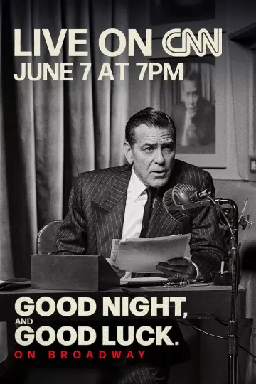 Постер до фильму"Good Night, and Good Luck" #658374