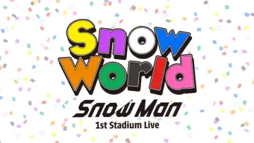 Задник до фільму "Snow Man 1st Stadium Live Snow World" #1631004