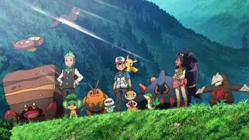 Задник до фильму"劇場版ポケットモンスター ベストウイッシュ キュレムVS聖剣士 ケルディオ" #360502