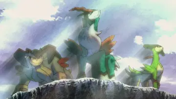 Задник до фильму"劇場版ポケットモンスター ベストウイッシュ キュレムVS聖剣士 ケルディオ" #880735