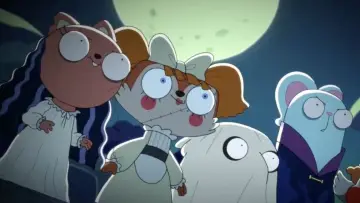 Задник до фильму"Kiff: The Haunting of Miss McGravy